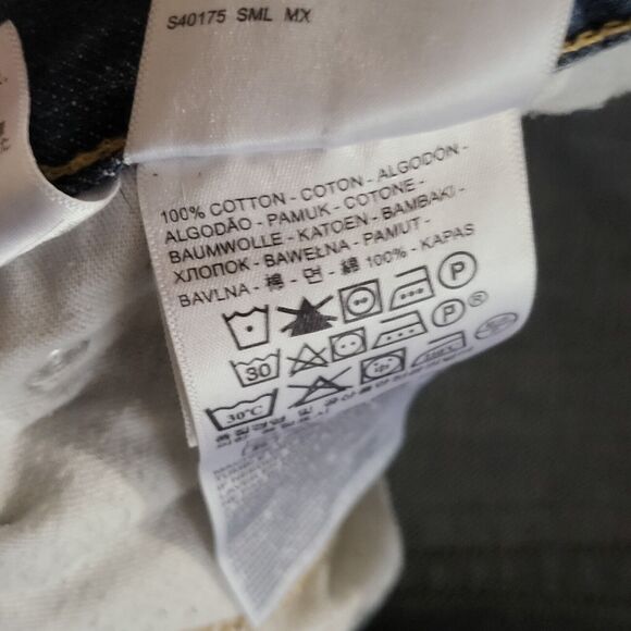 Levi's 514 Jeans Mens 34x32 Blue Pants Slim Straight Retro Skater Y2K Faded - Picture 6 of 8